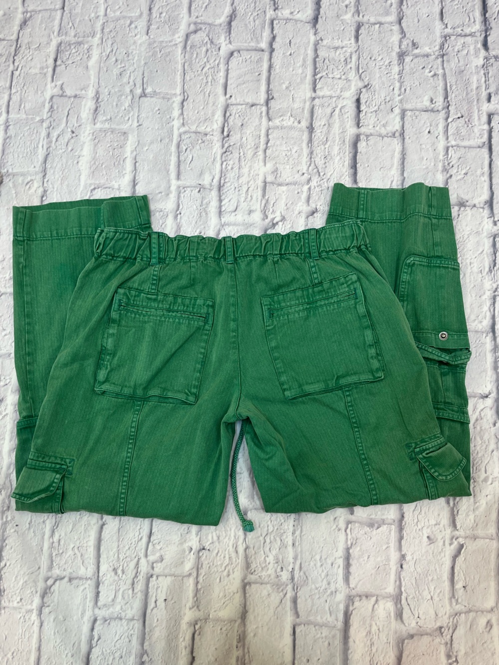 Free People green Cargo Utility Pants M - Picture 8 of 9